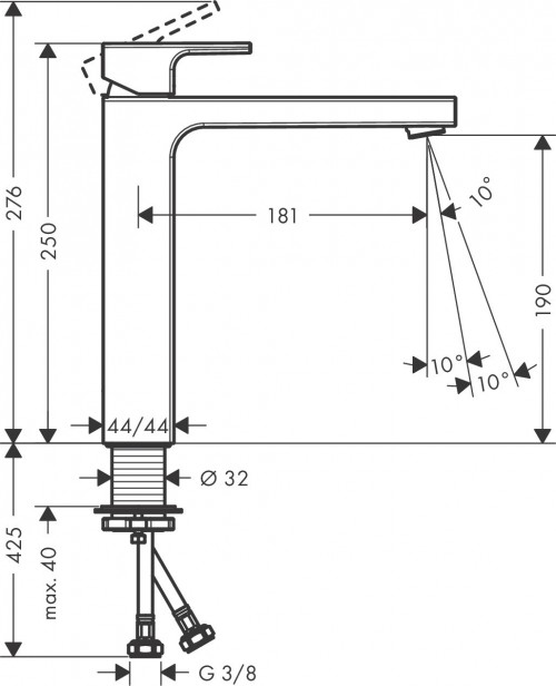 Hansgrohe Vernis Shape 71591000