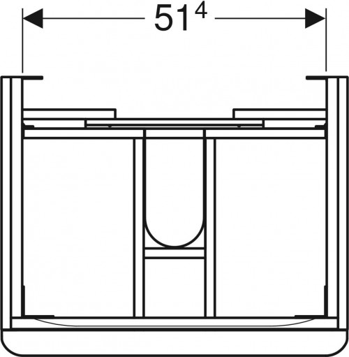 Geberit Smyle Square 60 500.352.00.1