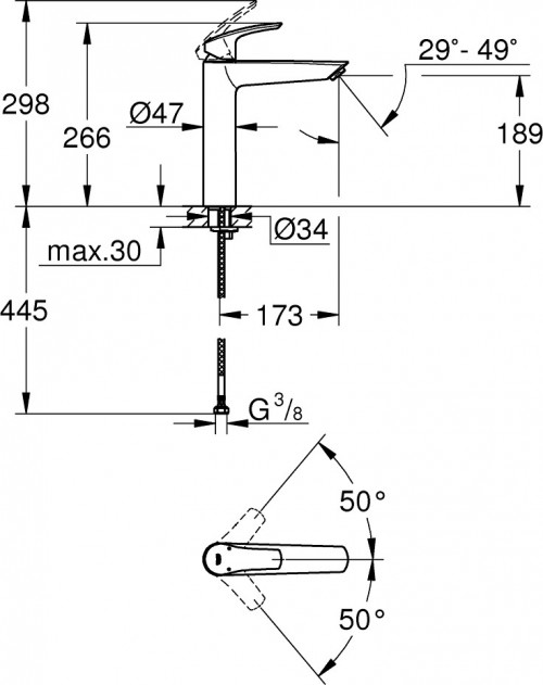 Grohe Eurosmart 23971003