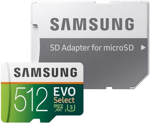 Samsung EVO Select microSDXC 512Gb