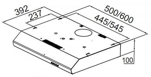 Pyramida UX 60 WH