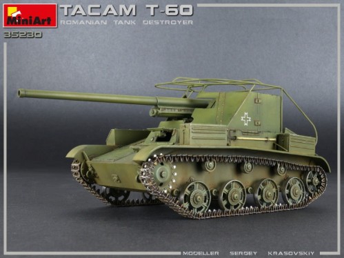 MiniArt Tacam T-60 Romanian Tank Destroyer (1:35)