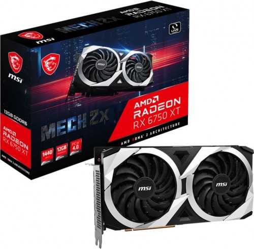 MSI Radeon RX 6750 XT MECH 2X 12G