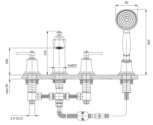 Omnires Armance AM5232CR