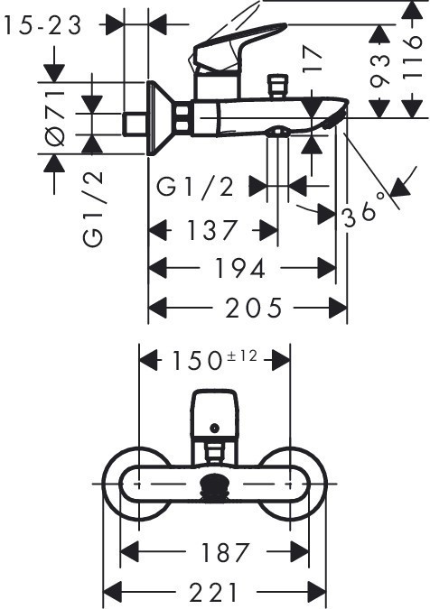 Hansgrohe Logis 1082019