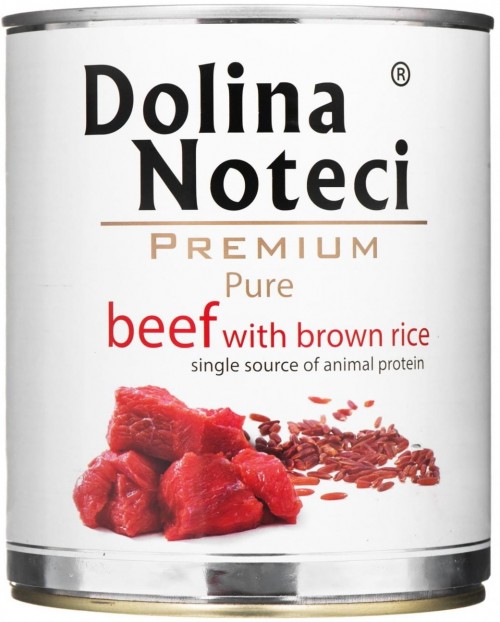 Dolina Noteci Premium Pure Beef with Brown Rice 0.8 kg