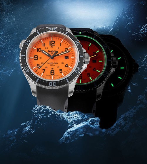 Traser P67 Diver Orange 109380