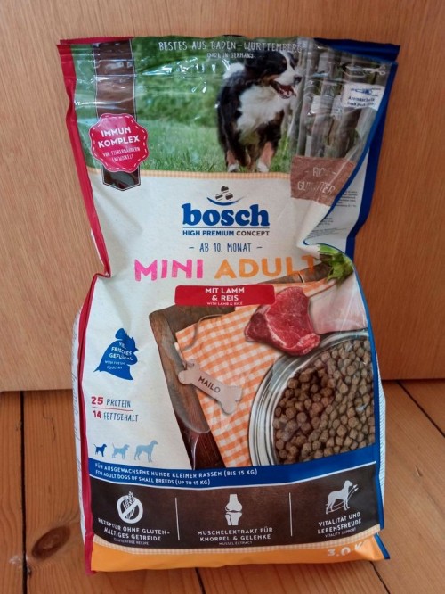 Bosch Mini Adult Lamb/Rice 15 kg