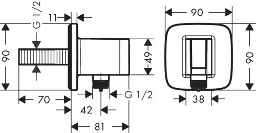 Hansgrohe Croma E 280 27953000