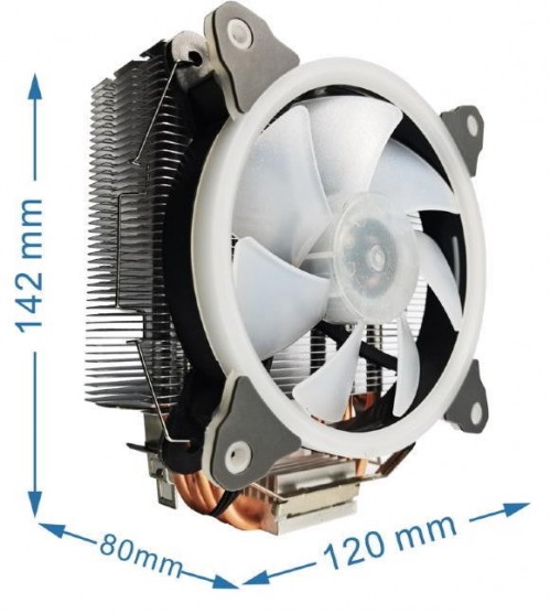 Gembird CPU-HURACAN-ARGB-X130