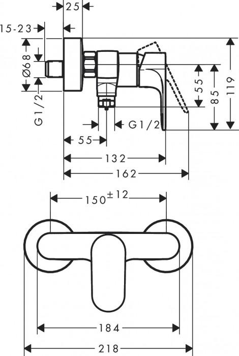 Hansgrohe Rebris S 72640000