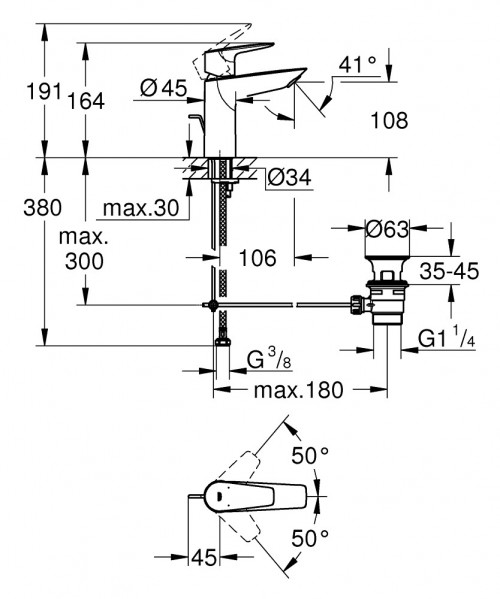 Grohe Start Edge 24200001