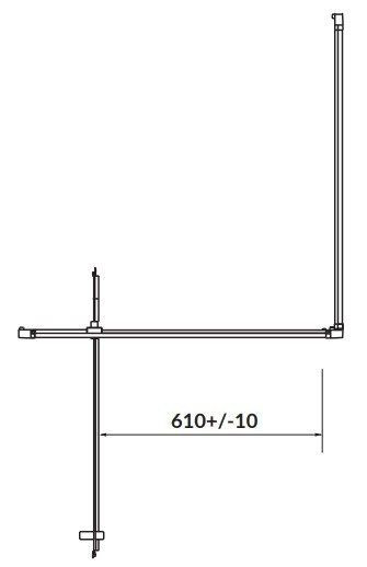 Cersanit Arteco Pivot 90x90 S157-010