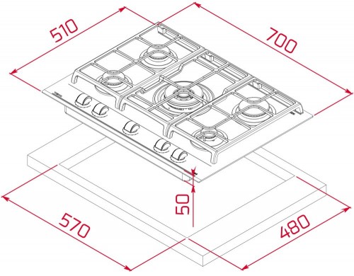 Teka GZC 75330 XBN WH