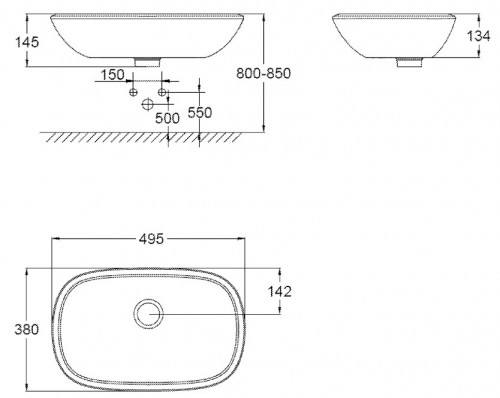 Grohe Eurostyle Vessel 39216000