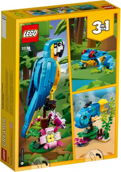 Lego Exotic Parrot 31136