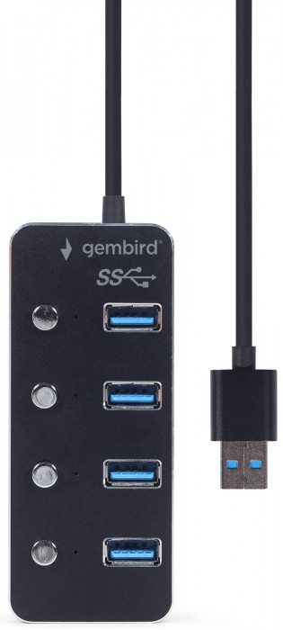 Gembird UHB-U3P4P-01