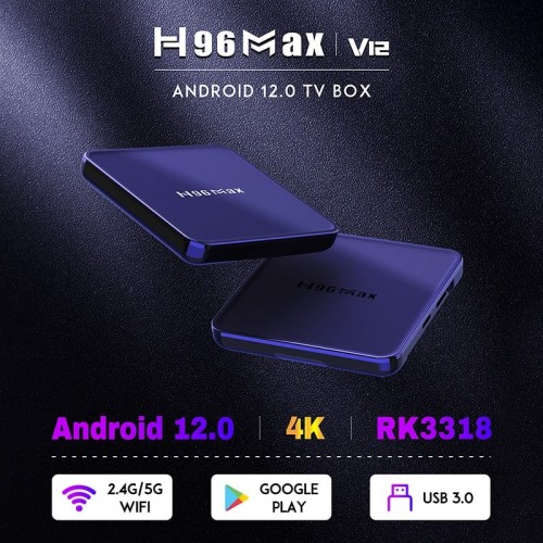 Android TV Box H96 Max V12 16 Gb