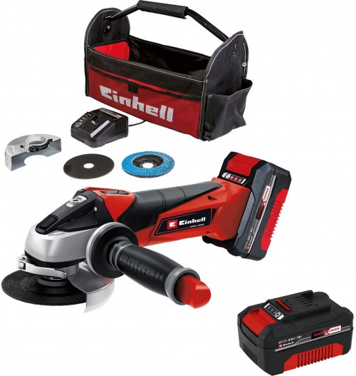 Einhell Expert Plus TE-AG 18/115 Li (2x4.0 Ah)