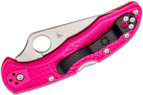 Spyderco Delica 4 FRN Pink