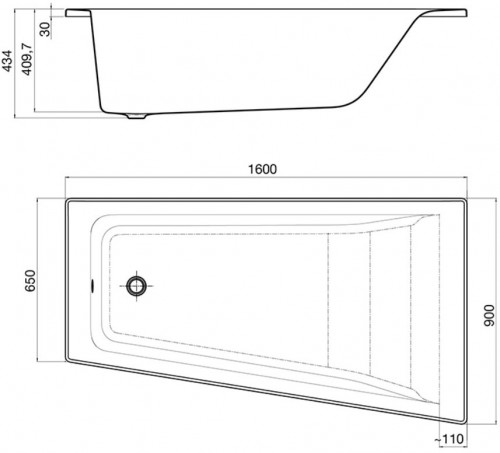 Roca Easy 160x90 A24T295000