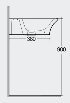 Rak Ceramics Sensation 65 SENWB6501AWHA