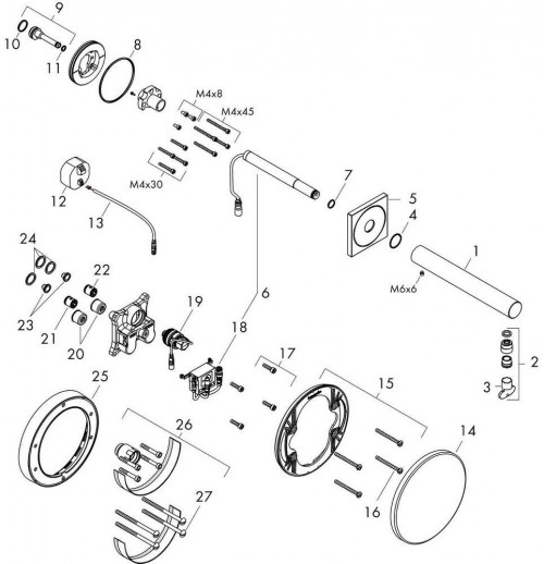 Axor Uno 45110000