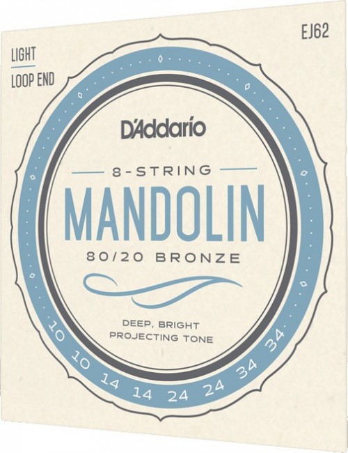 DAddario 80/20 Bronze Mandolin 10-34