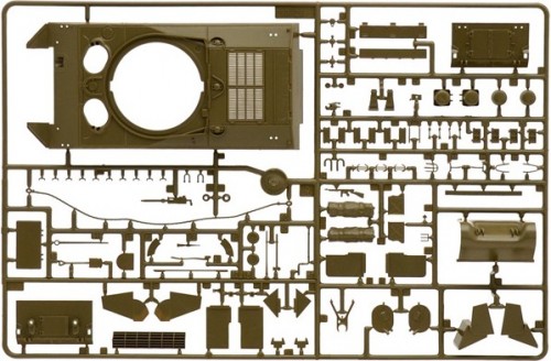 ITALERI M4A3E8 Sherman Fury (1:35)