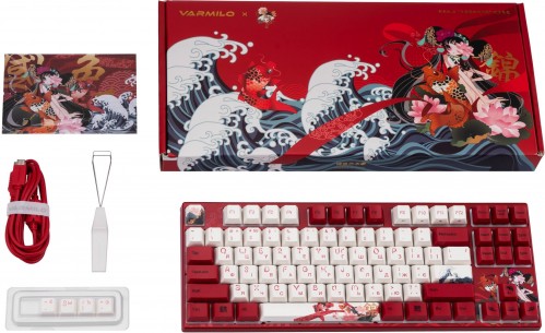 Varmilo VEM87 Koi EC Sakura V2 Switch