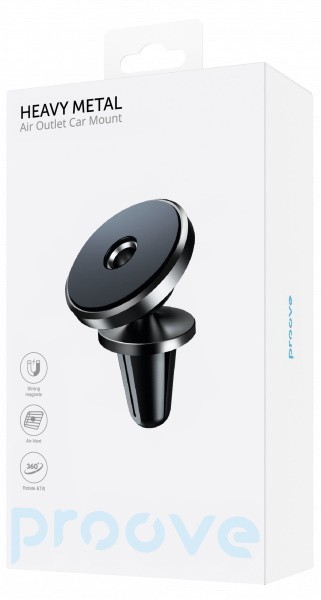 Proove Heavy Metal Air Outlet Car Mount