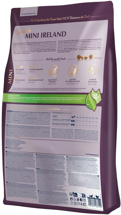 Happy Dog Sensible Mini Ireland 4 kg