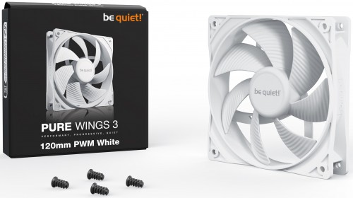 be quiet! Pure Wings 3 120 PWM White