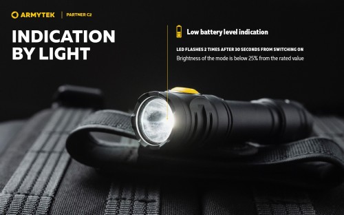 ArmyTek Partner C2 Magnet USB Warm