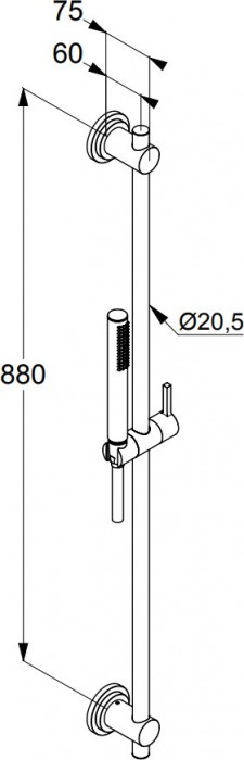 Kludi Nova Fonte 2084005-25