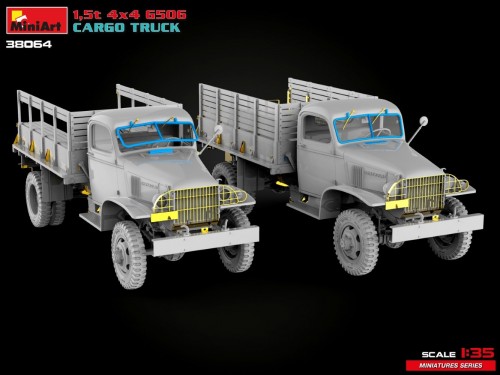 MiniArt 1.5t 4x4 G506 Cargo Truck (1:35)