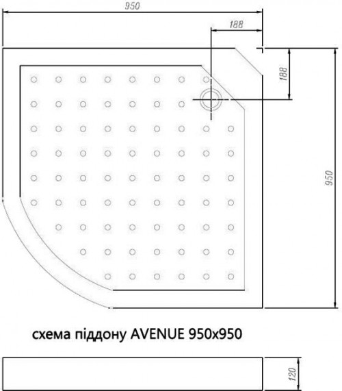 Dusel Avenue 95x95 558001