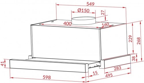 Perfelli ISEO 6PSF NERO