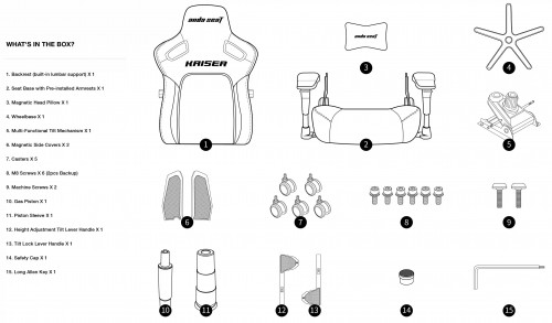 Anda Seat Kaiser 4 XL Fabric