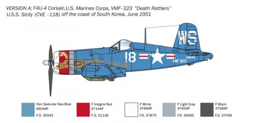 ITALERI F4U-4 Corsair (1:72)