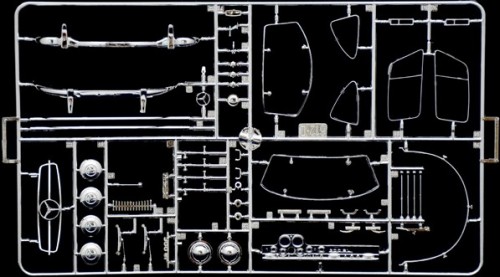 ITALERI Mercedes-Benz 300 Sl Gullwing (1:16)