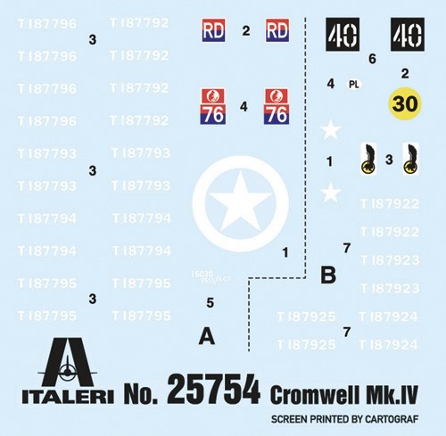 ITALERI Cromwell Mk. IV (1:56) 25754