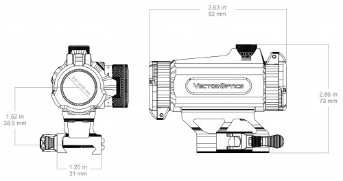 Vector Optics Maverick-II 1x25 GenII