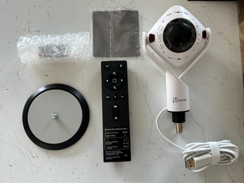 j5create 360° AI-Powered Webcam with Speakerphone