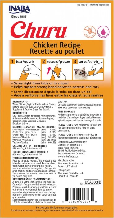 INABA Churu Chicken 56 g