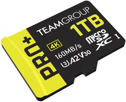 Team Group PRO+ microSDXC UHS-I U3 A2 V30