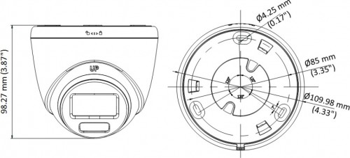 Hikvision DS-2CE72KF3T-LE 2.8 mm