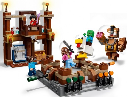 Lego Woodland Mansion Fighting Ring 21272