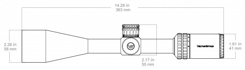 Vector Optics Hugo 6-24x50 SFP VOW-10BDC