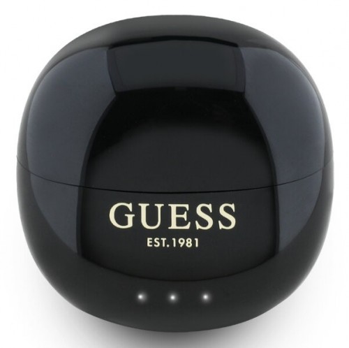 GUESS Glossy Effect Egg Shape Printed Classic Logo